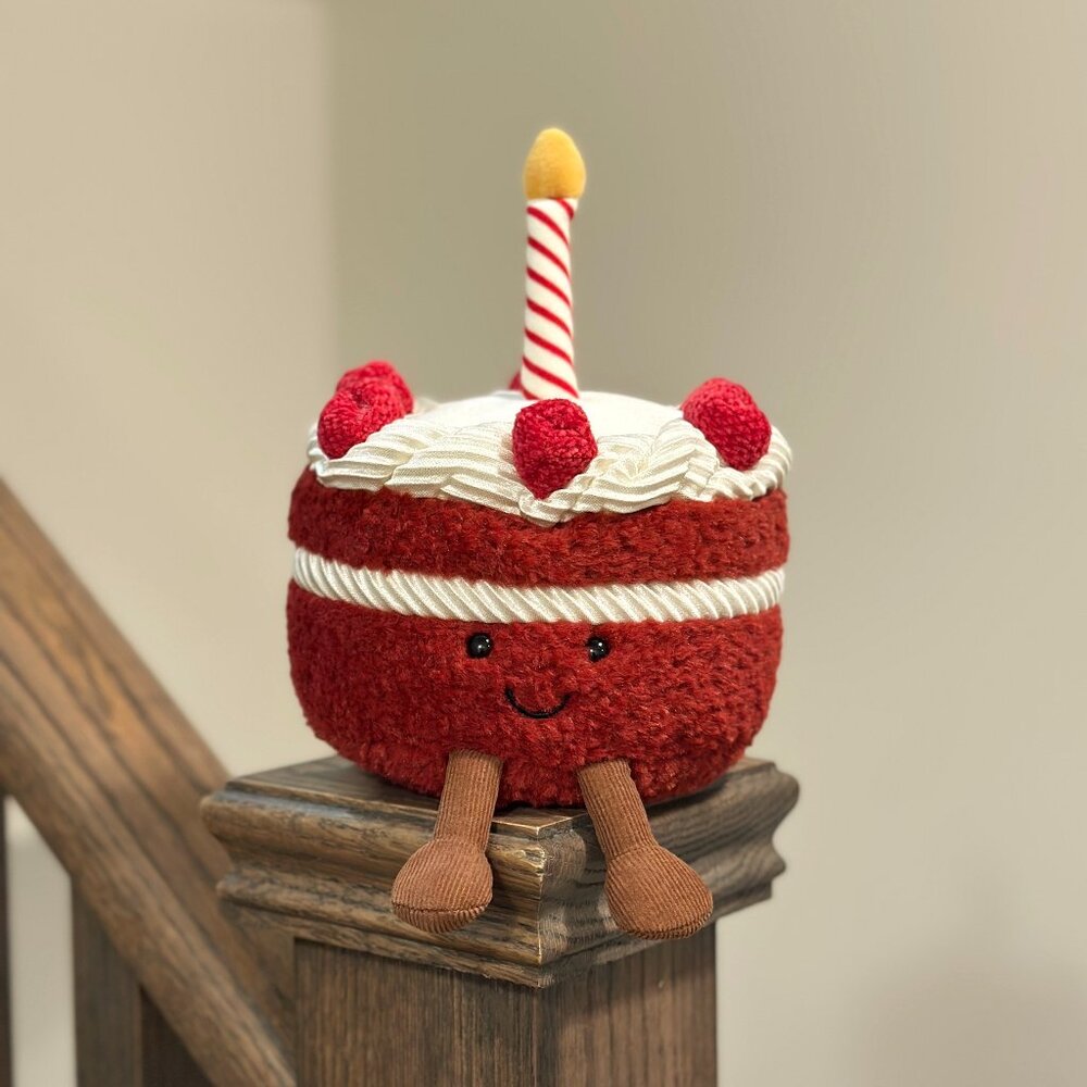 Jellycat Amuseable Cheri Cake - Rare Valentine’s Plush